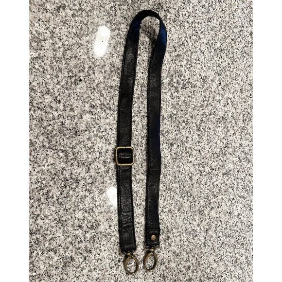 Linea Pelle Black Leather Shoulder Bag Large - Picture 8 of 11